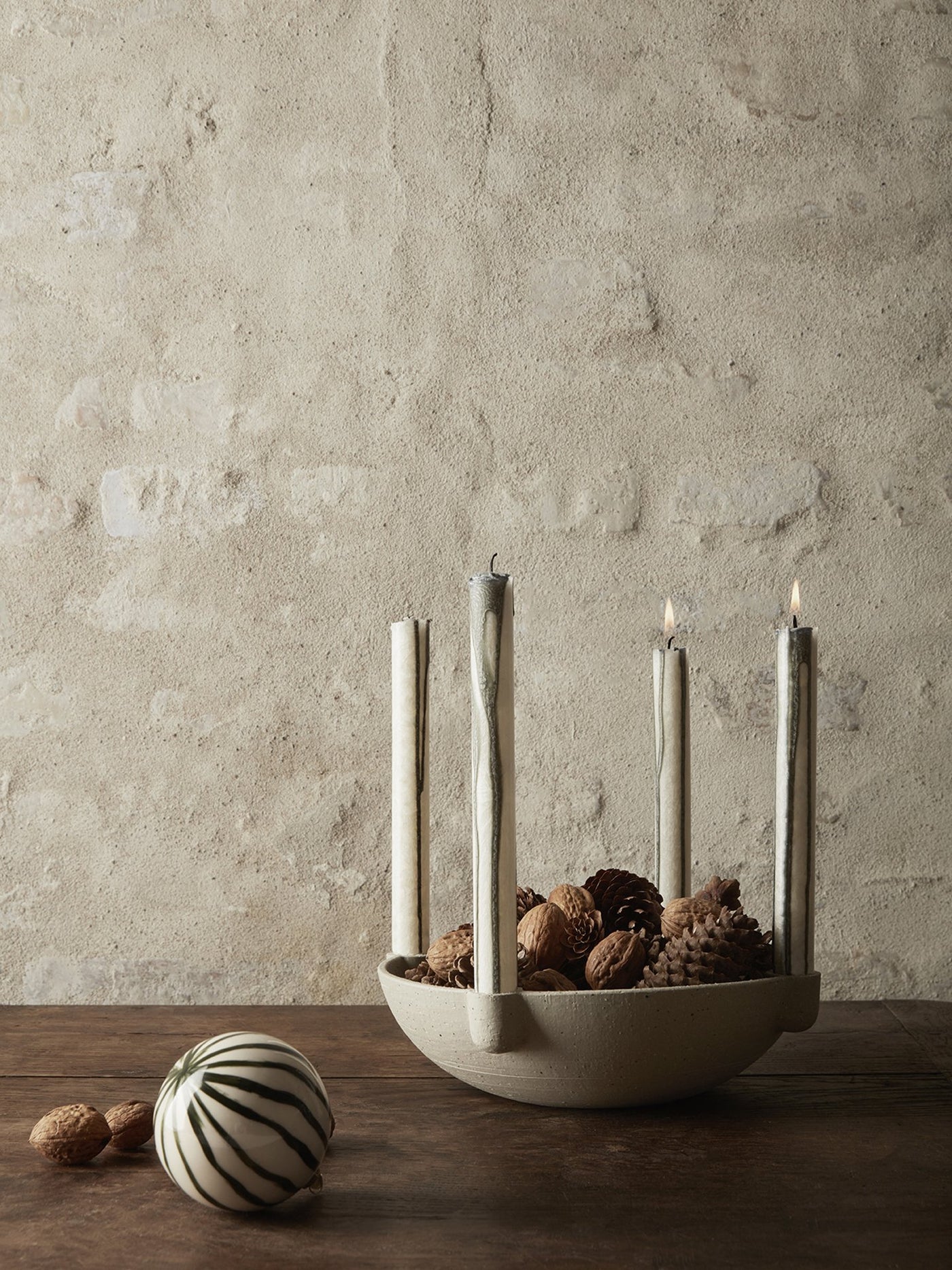 split slideshow image of Bowl Candle Holder by Ferm Living by Ferm Living 27